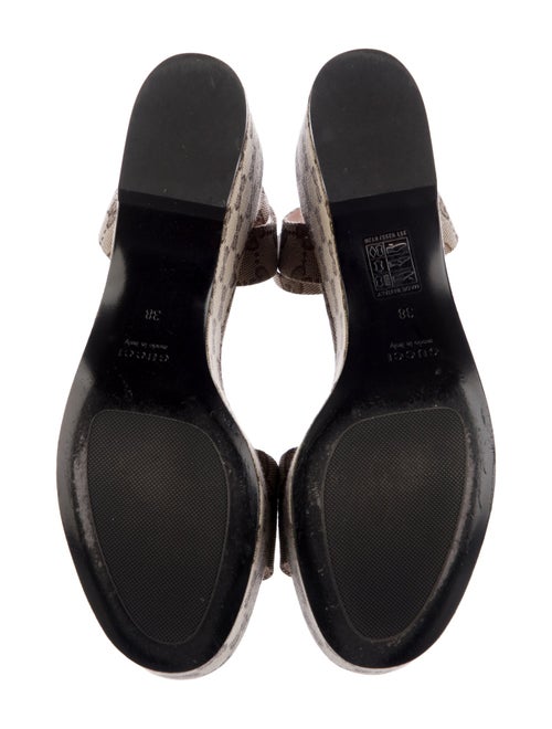 Gucci GG Canvas Canvas Sandals