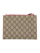 Gucci GG Supreme Bow Wristlet