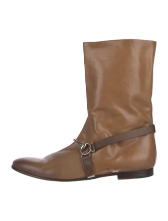 Gucci Leather Boots