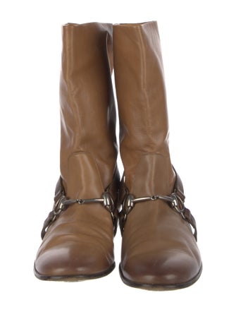 Gucci Leather Boots