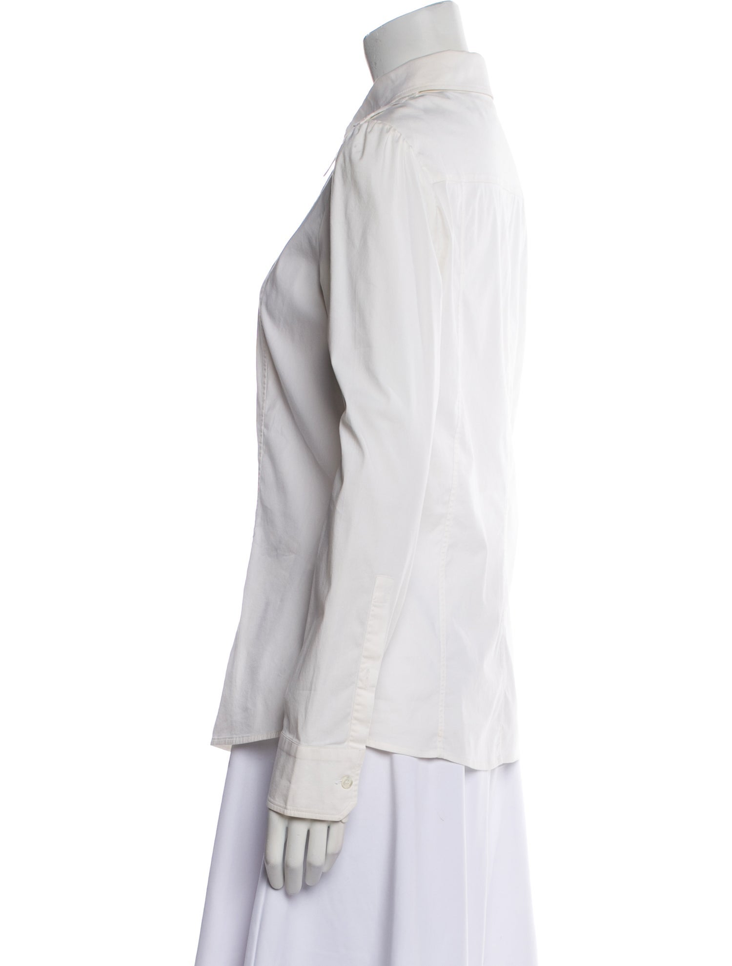 Gucci 2006 Long Sleeve Button-Up Top