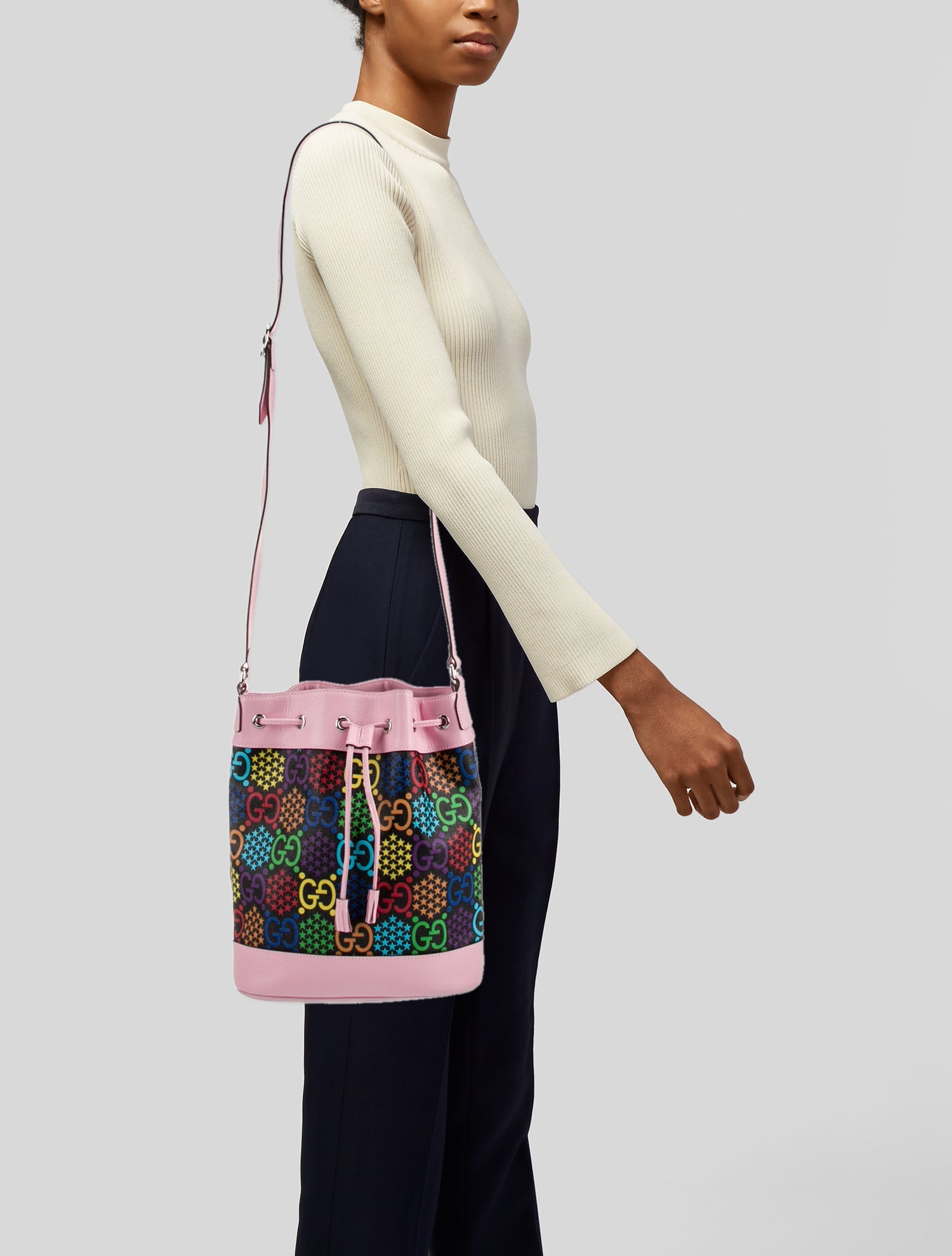Gucci GG Psychedelic Bucket Bag