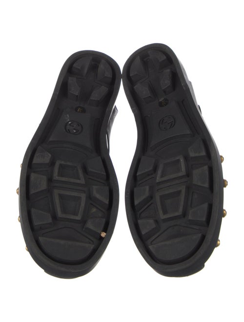 Gucci Double G Logo Rubber Gladiator Sandals