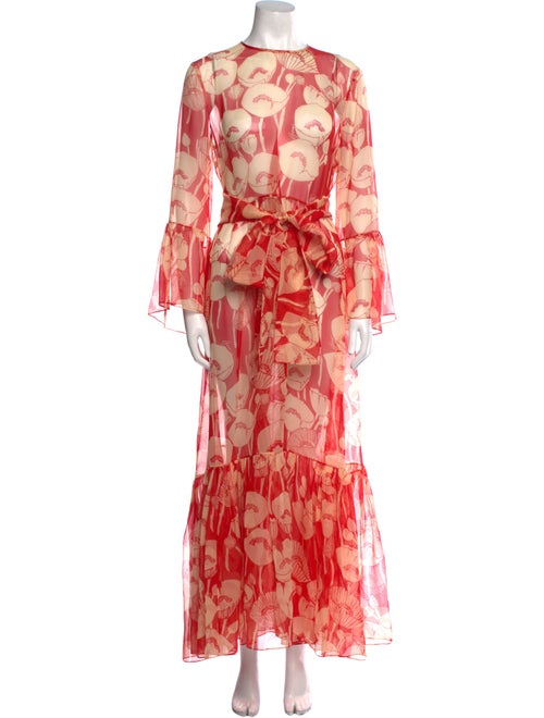 Gucci Silk Long Dress