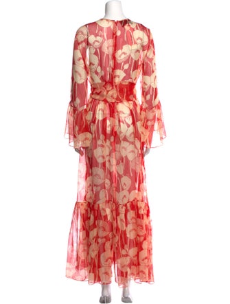 Gucci Silk Long Dress