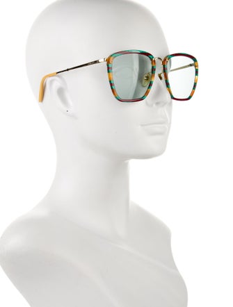 Gucci Square Tinted Sunglasses