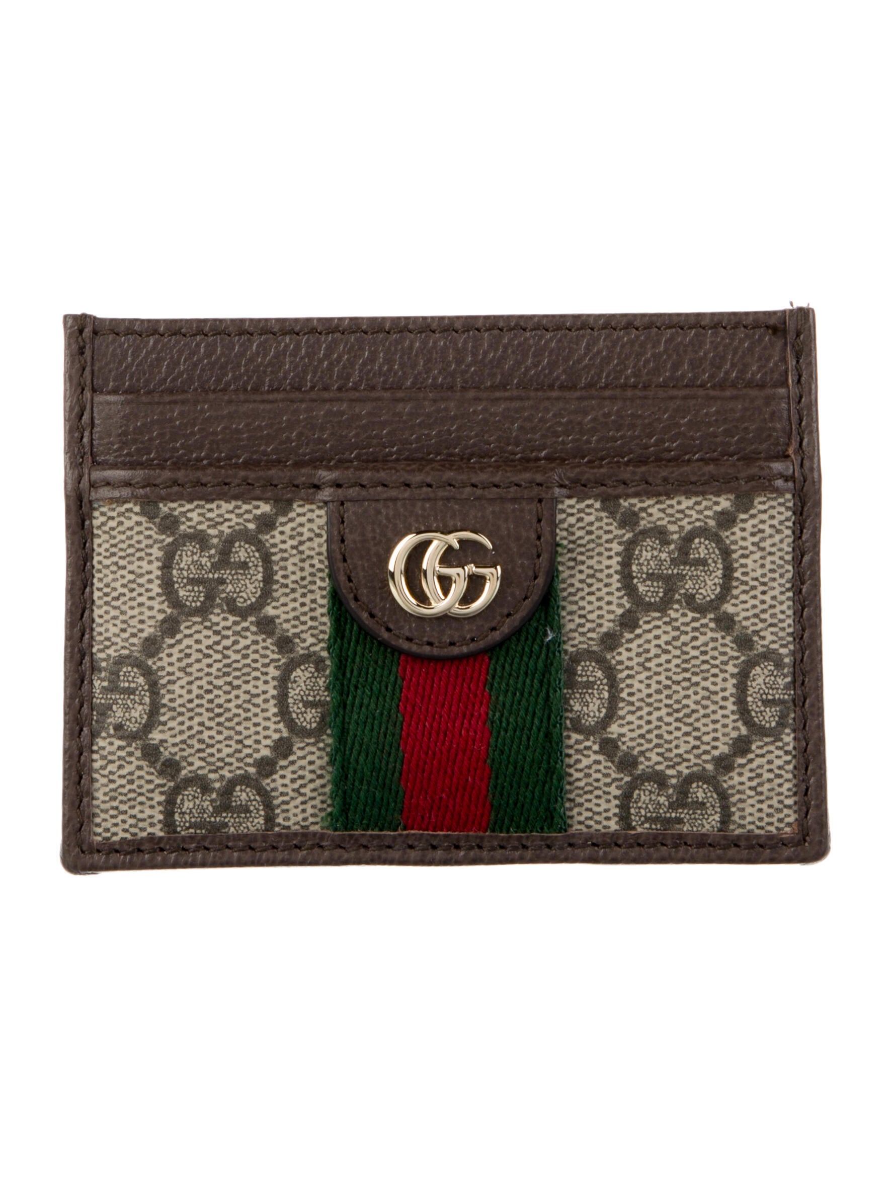 Gucci GG Supreme Card Holder w/ Tags