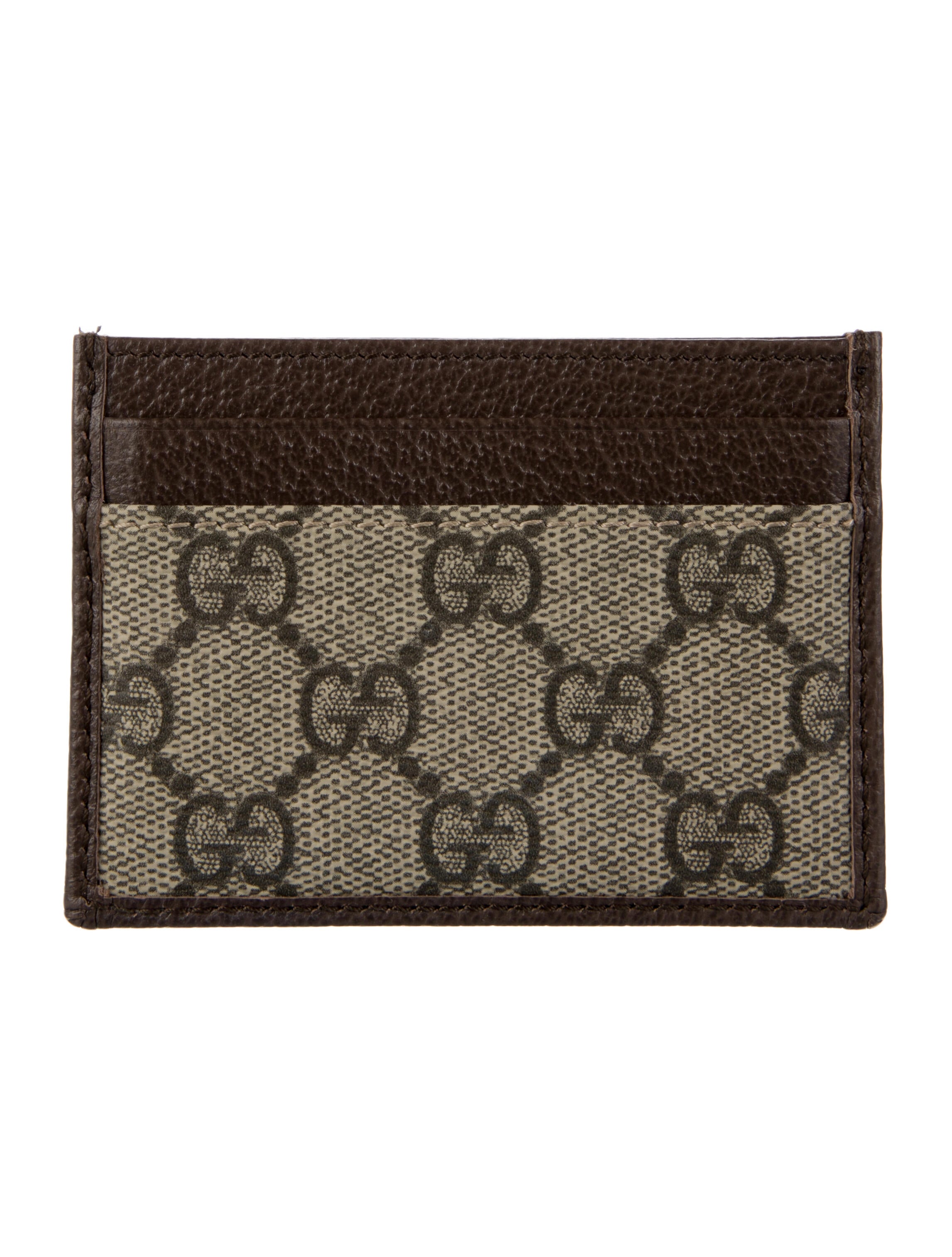 Gucci GG Supreme Card Holder w/ Tags