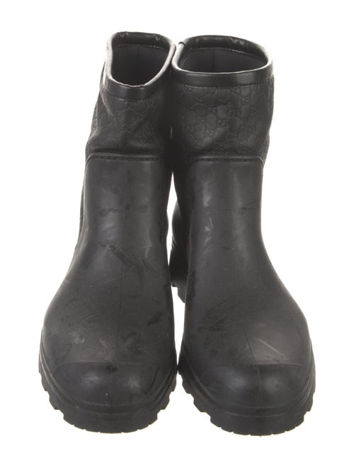 Gucci Rubber Rain Boots