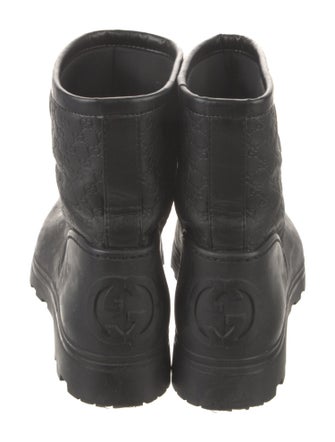 Gucci Rubber Rain Boots