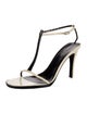 Gucci Patent Leather T-Strap Sandals