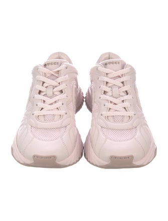 Gucci Interlocking G Logo Leather Sneakers