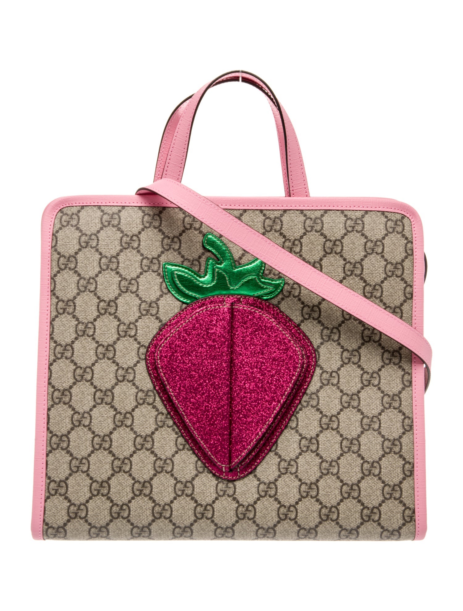 Gucci 3D Strawberry Tote Bag