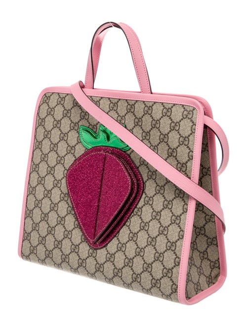 Gucci 3D Strawberry Tote Bag