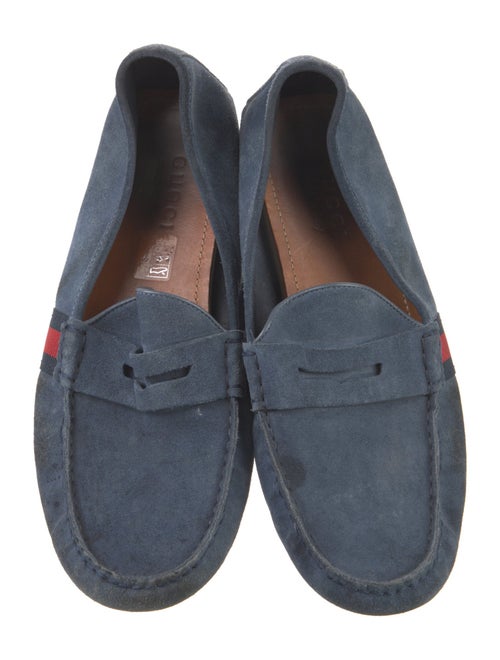 Gucci Suede Striped Drivers