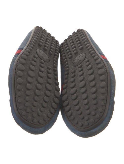 Gucci Suede Striped Drivers