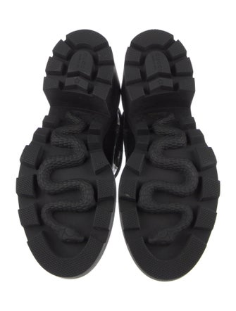 Gucci Double G Logo Leather Chelsea Boots