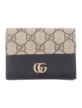 Gucci Marmont GG Supreme Wallet