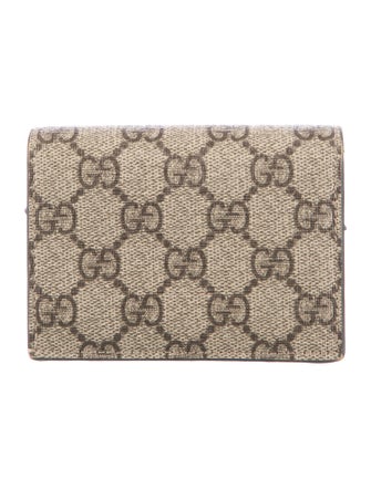 Gucci Marmont GG Supreme Wallet