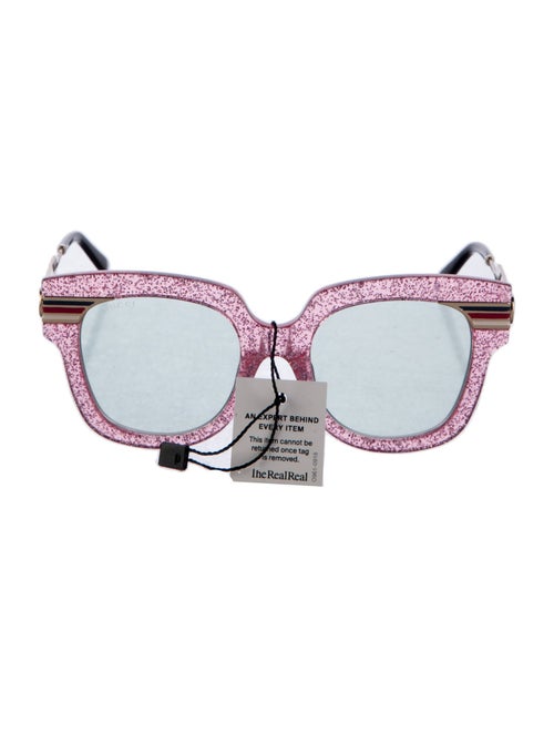Gucci Oversize Mirrored Sunglasses