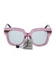 Gucci Oversize Mirrored Sunglasses