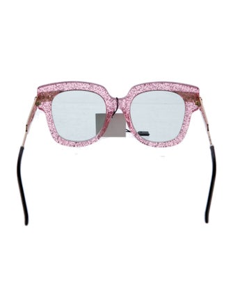 Gucci Oversize Mirrored Sunglasses