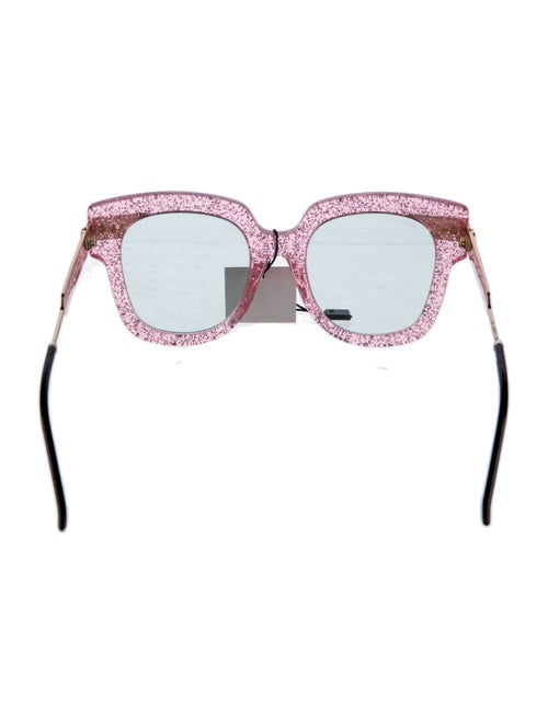 Gucci Oversize Mirrored Sunglasses