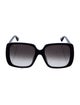 Gucci Interlocking G Logo Square Sunglasses