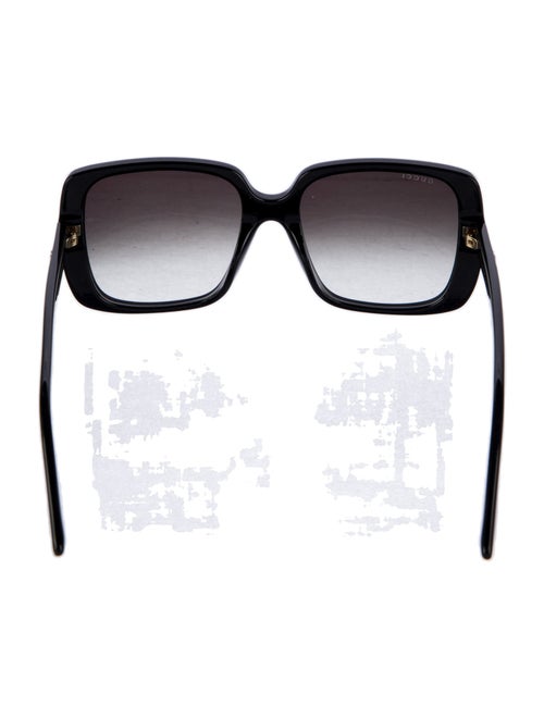 Gucci Interlocking G Logo Square Sunglasses