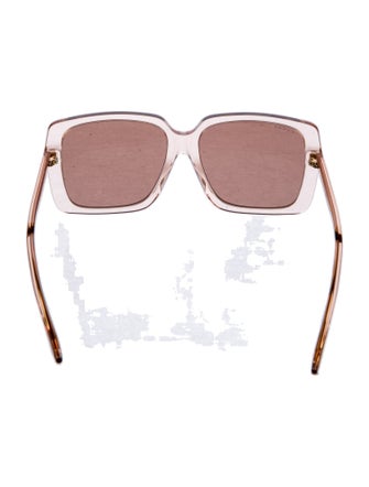 Gucci Interlocking G Logo Square Sunglasses