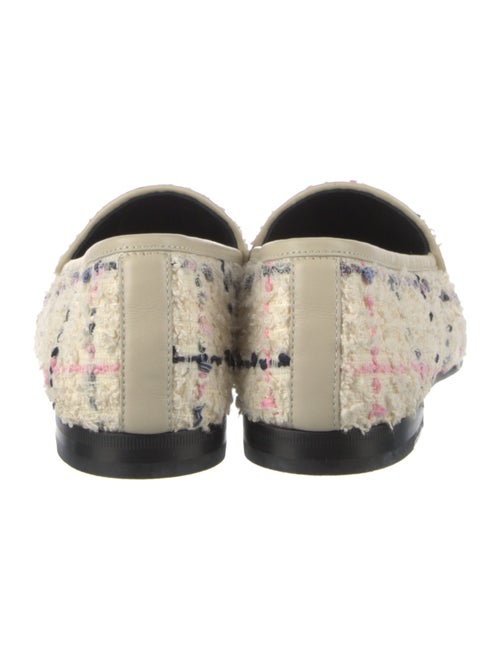 Gucci Horsebit Accent Tweed Loafers