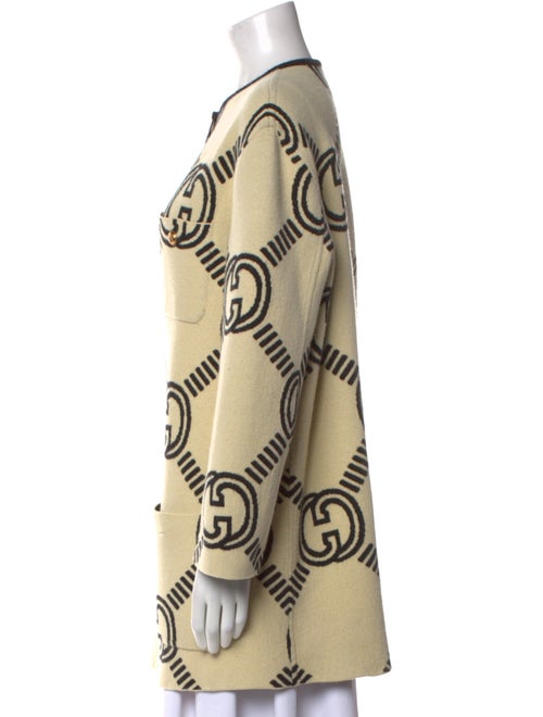 Gucci Wool Graphic Print Sweater