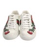 Gucci Web Accent Leather Sneakers