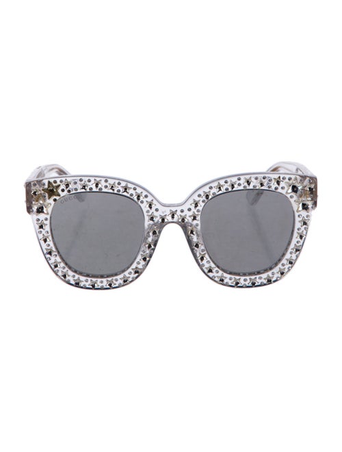 Gucci Interlocking G Logo Oversize Sunglasses