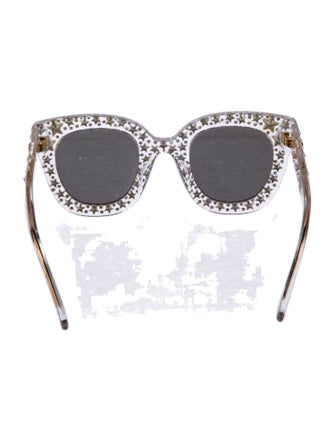 Gucci Interlocking G Logo Oversize Sunglasses