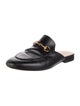 Gucci Horsebit Accent Leather Mules