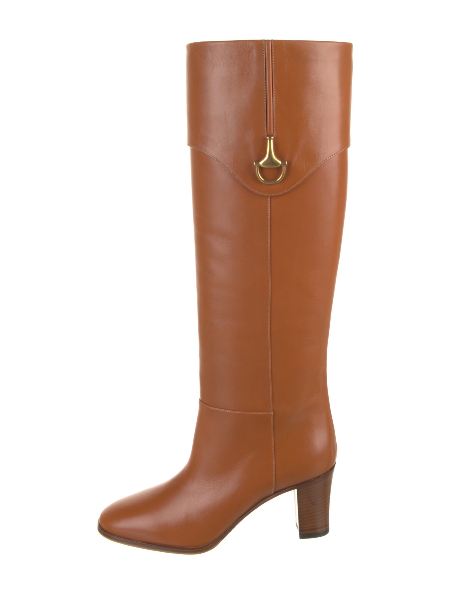 Gucci Leather Riding Boots