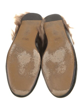 Gucci Horsebit Accent Patent Leather Mules