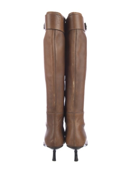 Gucci Leather Riding Boots