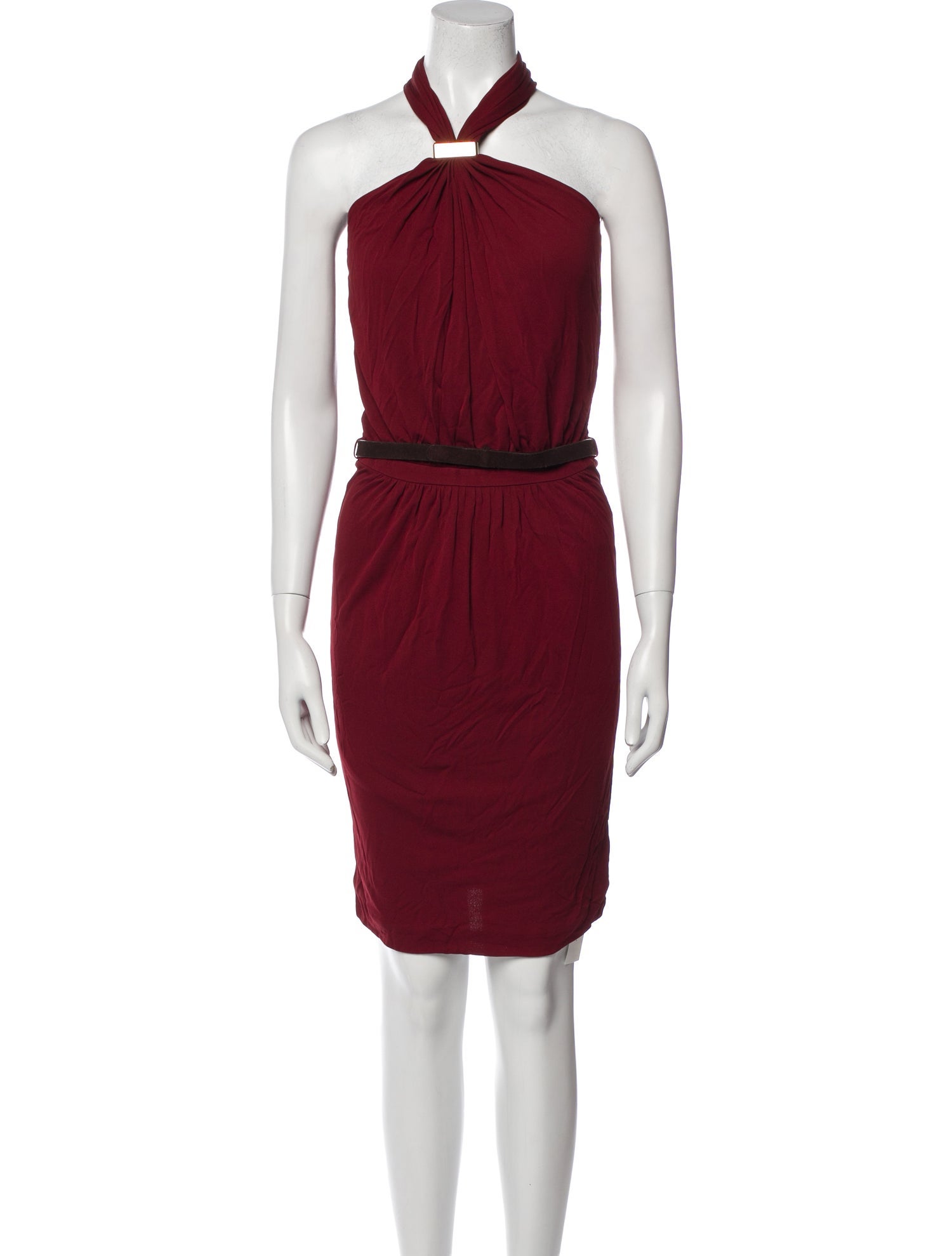 Gucci Halterneck Mini Dress