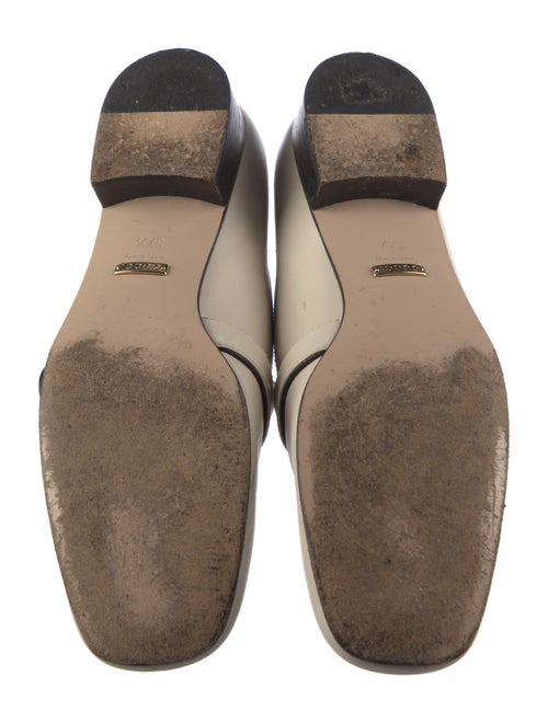 Gucci Double G Logo Leather Loafers