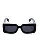 Gucci Double G Logo Square Sunglasses