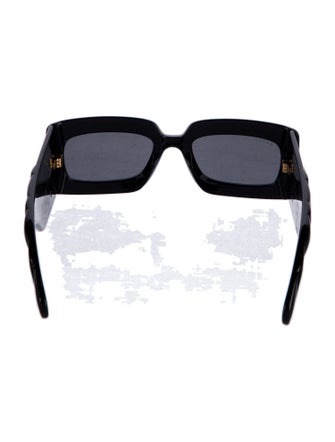 Gucci Double G Logo Square Sunglasses