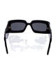 Gucci Double G Logo Square Sunglasses