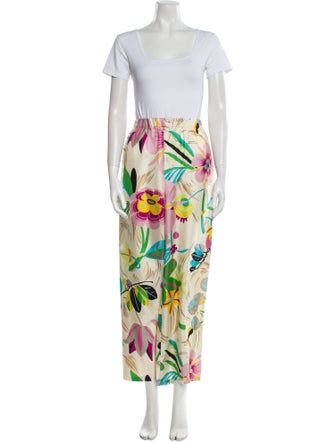 Gucci Silk Floral Print Set