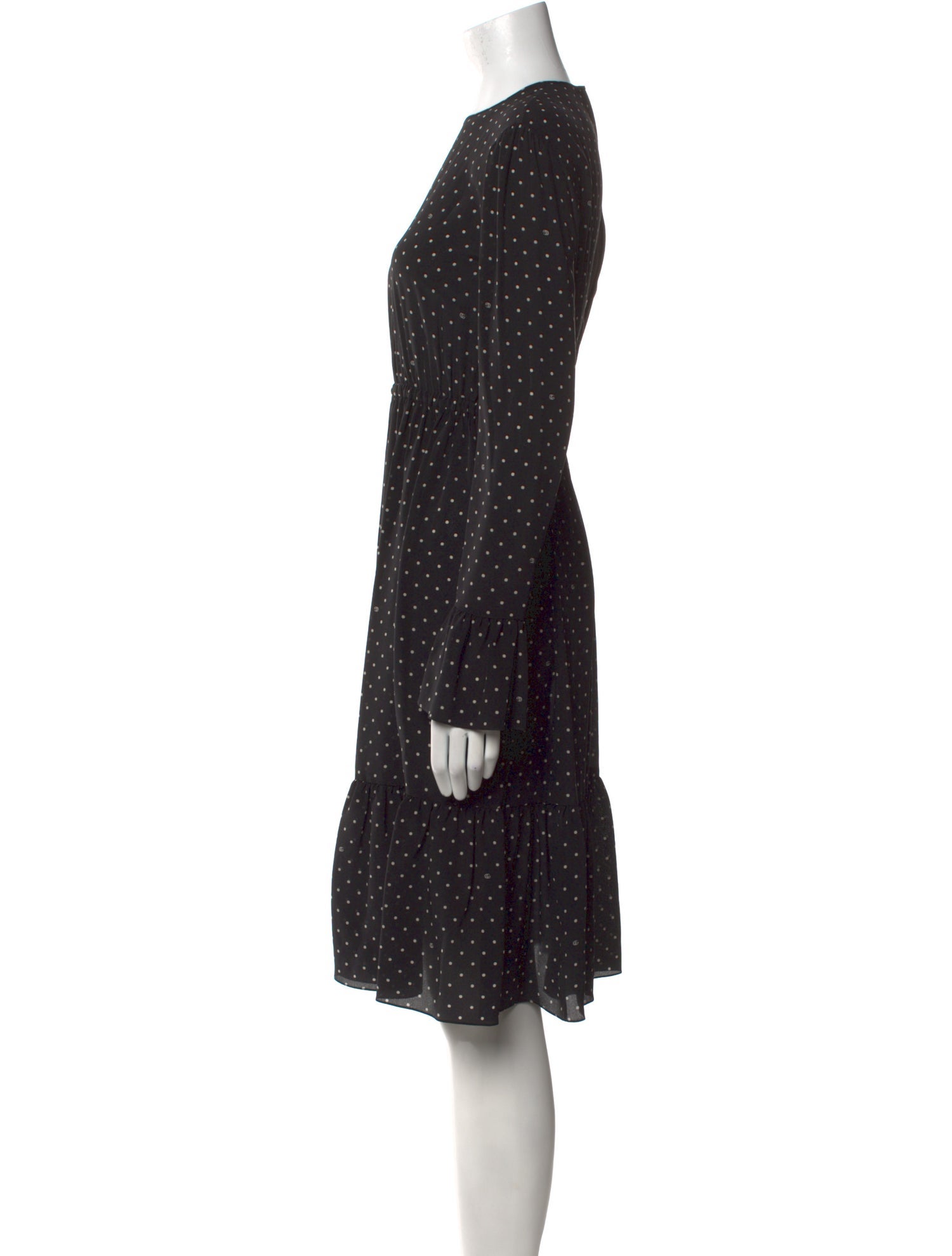 Gucci Polka Dot Knee-Length Dress w/ Tags