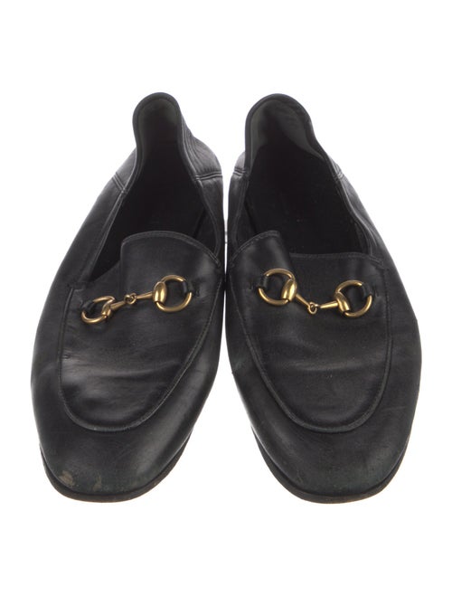 Gucci Horsebit Accent Leather Loafers