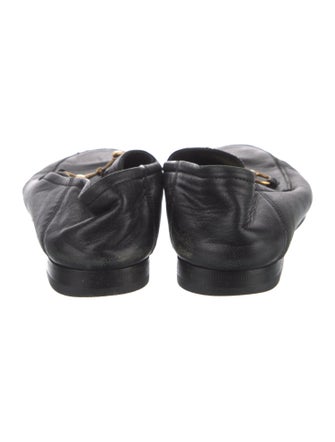 Gucci Horsebit Accent Leather Loafers