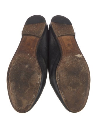 Gucci Horsebit Accent Leather Loafers
