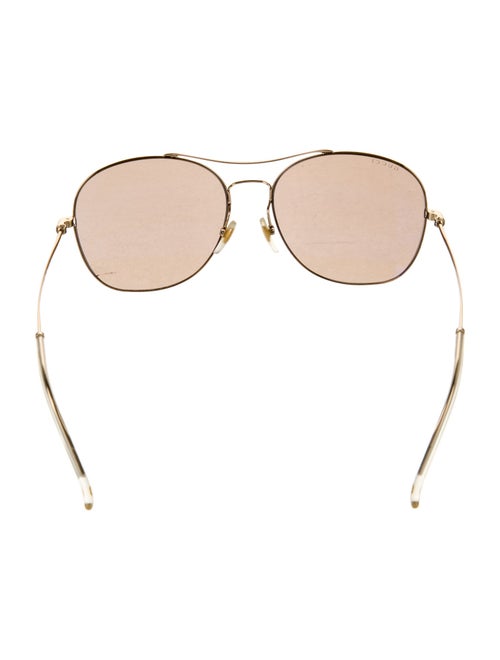 Gucci Interlocking G Logo Aviator Sunglasses